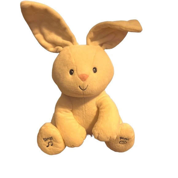 Toys | Baby Gund Flora The Rabbit Peek A Boo Bunny Soft Toy Plush ...